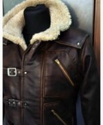 BJ Blazkowicz Wolfenstein New Order Faux Shearling Leather Jacket