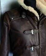 BJ Blazkowicz Wolfenstein New Order Faux Shearling Leather Jacket