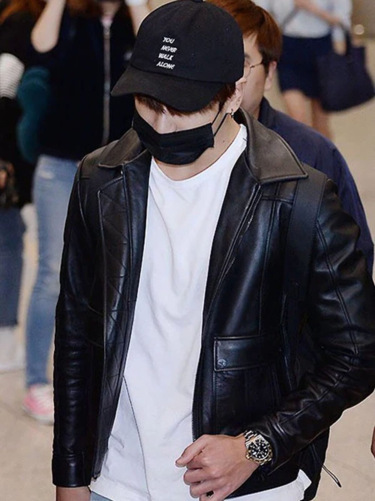 BTS Jungkook Leather Jacket