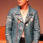 BTS Star Jimin Biker Leather Jacket