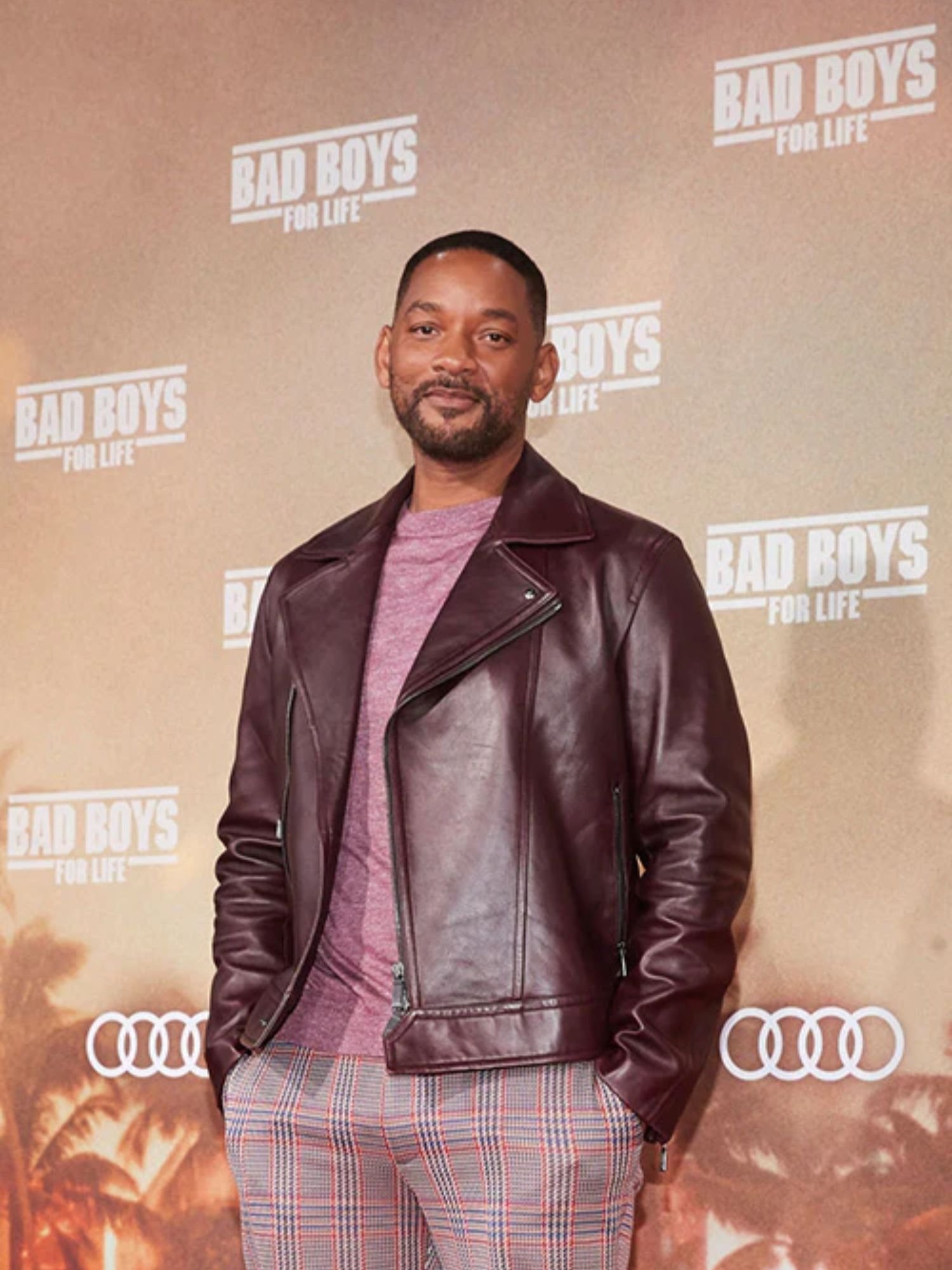 Bad Boys For Life Premier Will Smith Style Leather Jacket Bad Boys For Life Premier Will Smith Style Leather Jacket