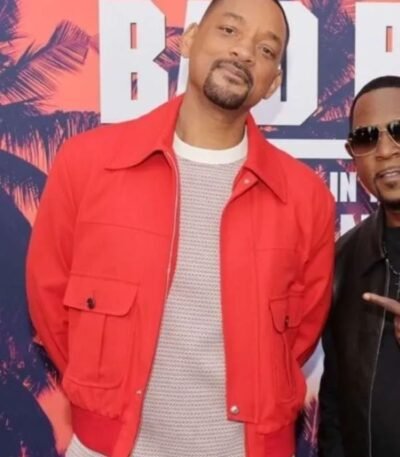 Bad Boys Ride Or Die Will Smith Red Jacket