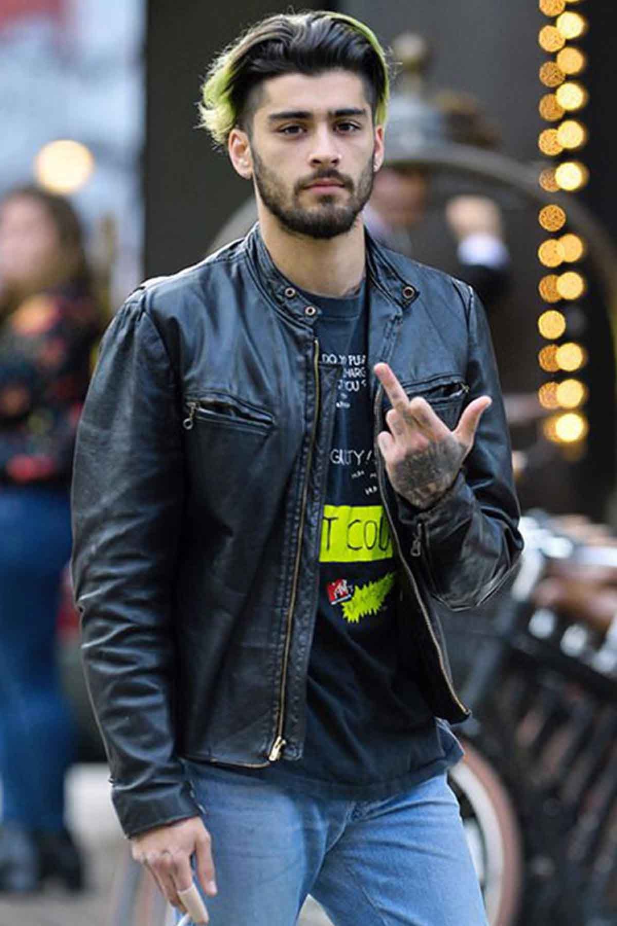 Best Quality Zayn Malik Stylish Leather Jacket 2022 Best Quality Zayn Malik Stylish Leather Jacket 2022