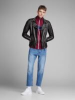 Biker Boom Sheepskin Stylish Leather Jacket