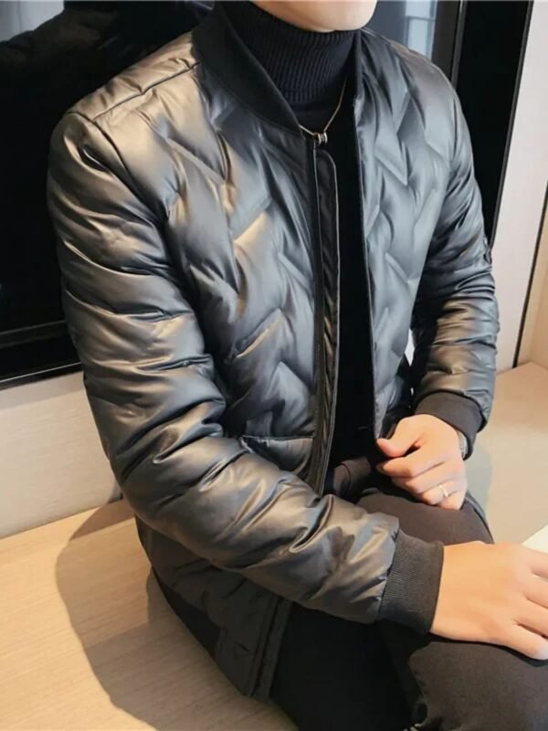 Black Puffer Winter Jackets For Men