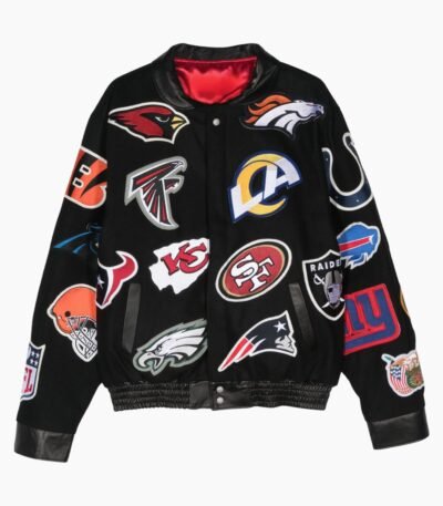 Black Raiders Bomber Jacket