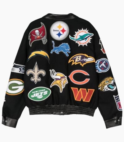 Black Raiders Bomber Jacket