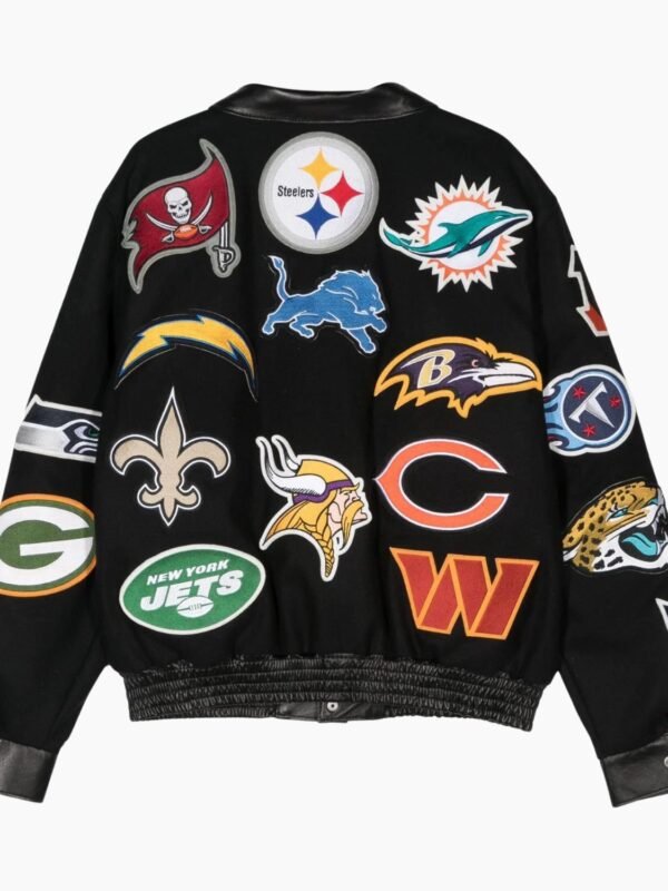 Black Raiders Bomber Jacket
