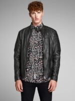 Black Vintage Stylish Leather Jacket