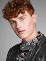 Black Vintage Stylish Leather Jacket