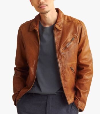 Blake Lambskin Leather Rider Jacket