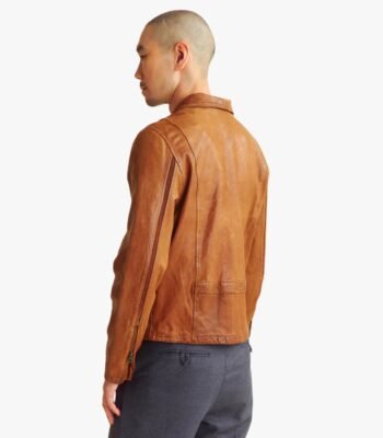 Blake Lambskin Leather Rider Jacket
