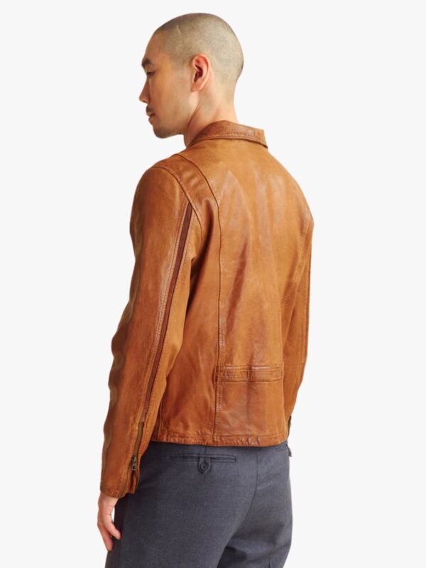 Blake Lambskin Leather Rider Jacket