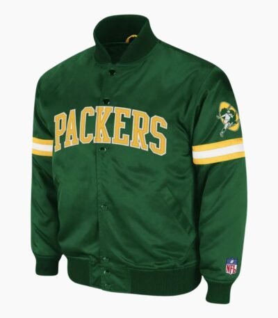 Bomber Backup Bay Packers Green Jacket