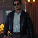 Brad Pitt Babylon Leather Jacket