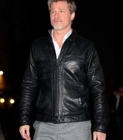 Brad Pitt Leather Jacket