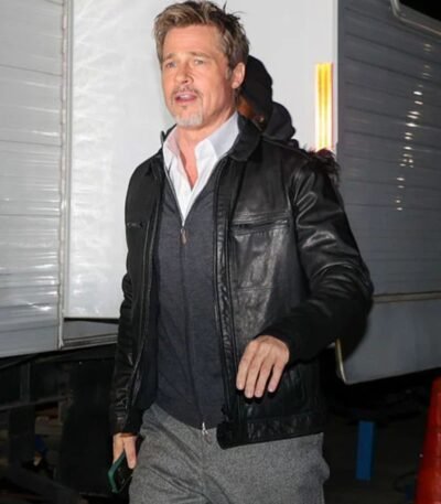 Brad Pitt Leather Jacket