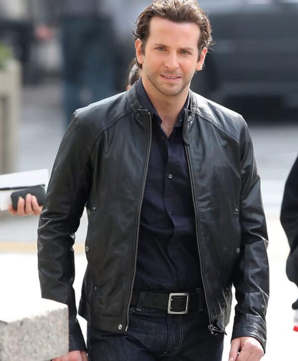 Bradely Cooper Limitless Leather Jacket