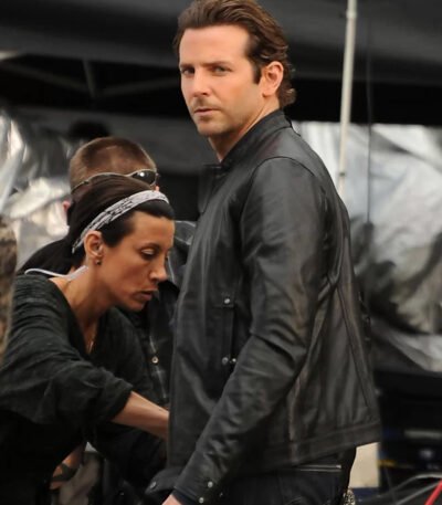 Bradely Cooper Limitless Leather Jacket