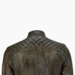 Brown Vintage Biker Leather Jacket