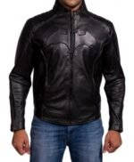 Bruce Wayne Batman Begins Stylish Leather Jacket