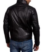 Bruce Wayne Batman Begins Stylish Leather Jacket