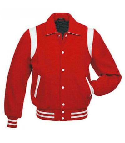 Byron Collar Varsity Letterman Jacket