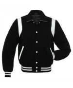 Byron Collar Varsity Letterman Jacket