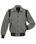 Byron Collar Varsity Letterman Jacket