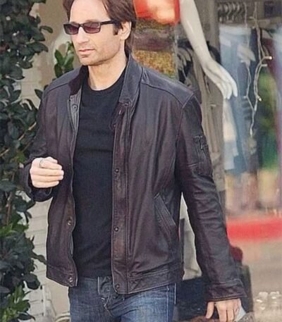 Californication Season 3 Hank Moody Leather Jacket