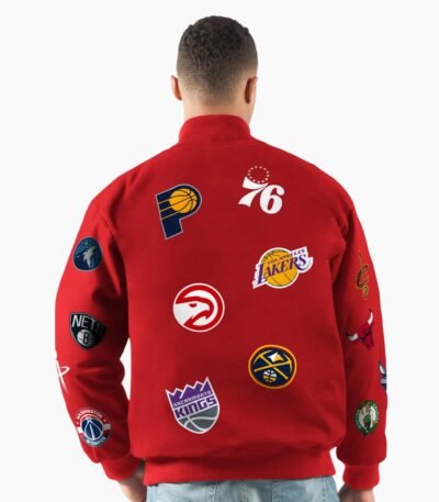 Carl Banks NBA Twill Collage Jacket