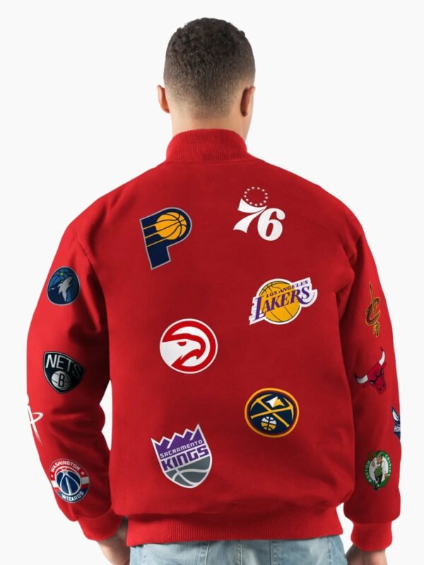 Carl Banks NBA Twill Collage Jacket