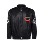 Chicago Bears Full Leather Jacket