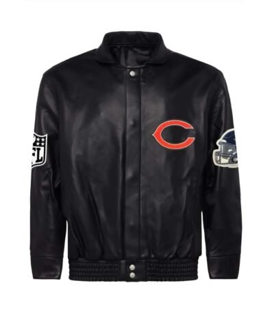 Chicago Bears Full Leather Jacket