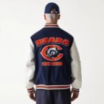 Chicago Bears NFL Navy Varsity Jacket