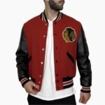 Chicago Blackhawks Campbell Varsity Jacket