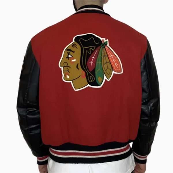 Chicago Blackhawks Campbell Varsity Jacket