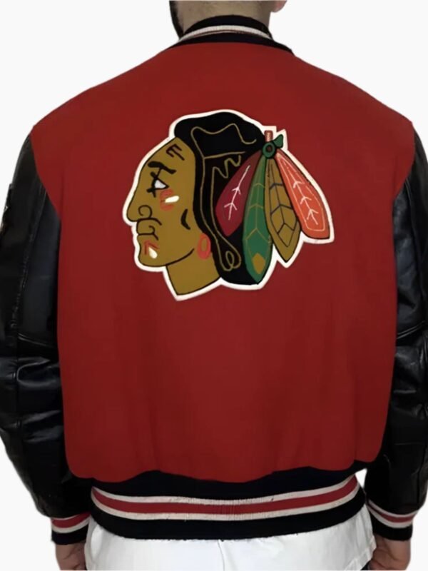 Chicago Blackhawks Campbell Varsity Jacket