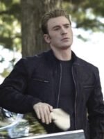 Chris Evans Avengers Endgame Leather Jacket For Men