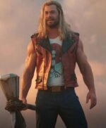 Chris Hemsworth THOR Love And Thunder Leather Vest