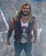 Chris Hemsworth THOR Love And Thunder Leather Vest