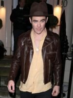Chris Pine Leather Jacket