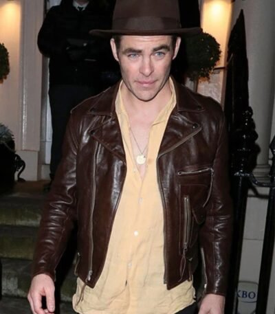 Chris Pine Leather Jacket
