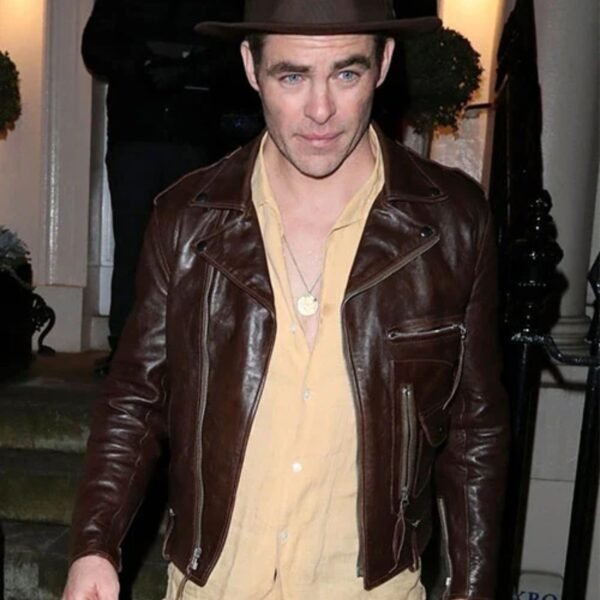 Chris Pine Leather Jacket