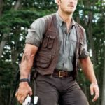 Chris Pratt Owen Jurassic World Premium Leather Vest