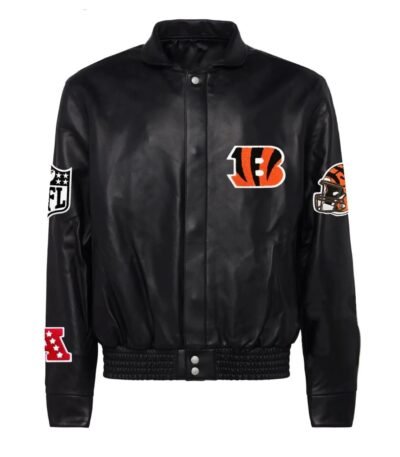 Cincinnati Bengals Full Leather Jacket