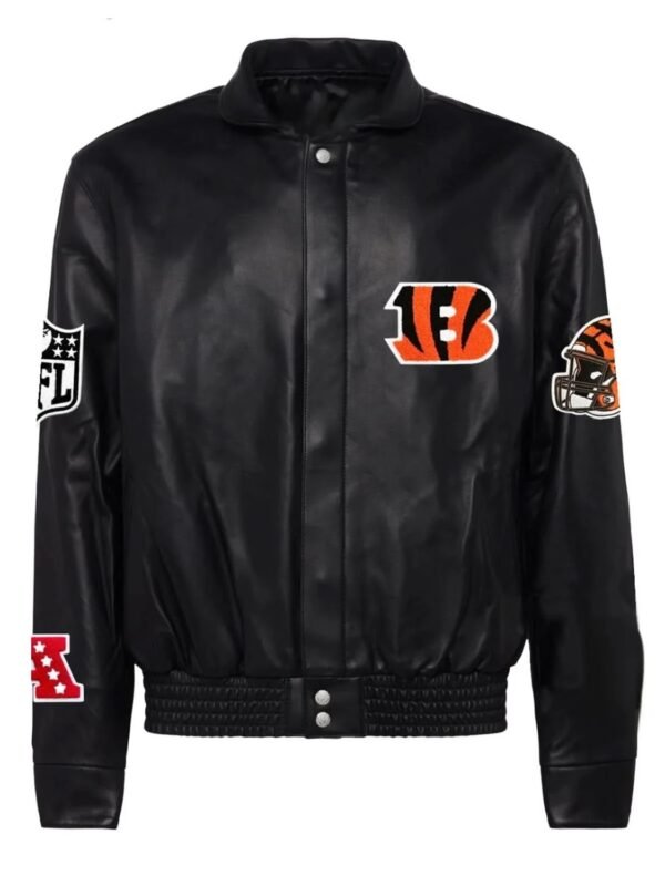 Cincinnati Bengals Full Leather Jacket