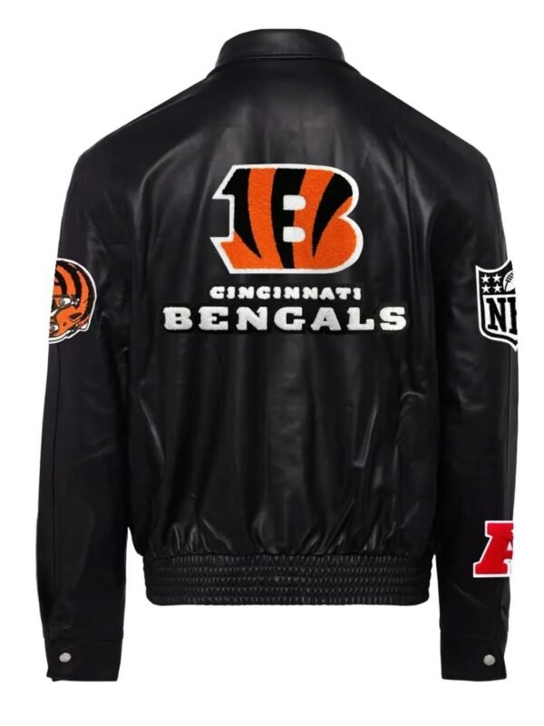 Cincinnati Bengals Full Leather Jacket