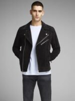 Classic Winter Genuine Suede Leather Jacket