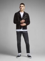 Classic Winter Genuine Suede Leather Jacket
